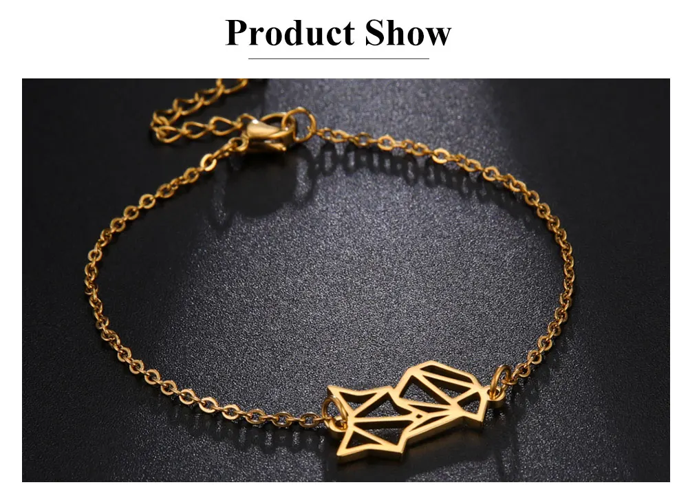 Cazador Tier Fuchs Hand Armbänder für Frauen Party Geburtstag Geschenk Charm Armband Edelstahl Schmuck 2026 Großhandel Trendy – Detail 8