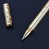 Hand made brass pen creative Ruyi golden cudgel stationery metal neutral pen business retro gold signature pen ► Photo 3/6