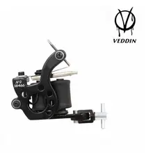 Горячие Продажи Проволока резки 10 обмоток татуировки машина для вкладышей и шейдеров черный цвет железа татуировки Поставки