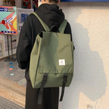 

2020 Fashion New Design College Students High School Backpack Oxford Simple Light College Backpack