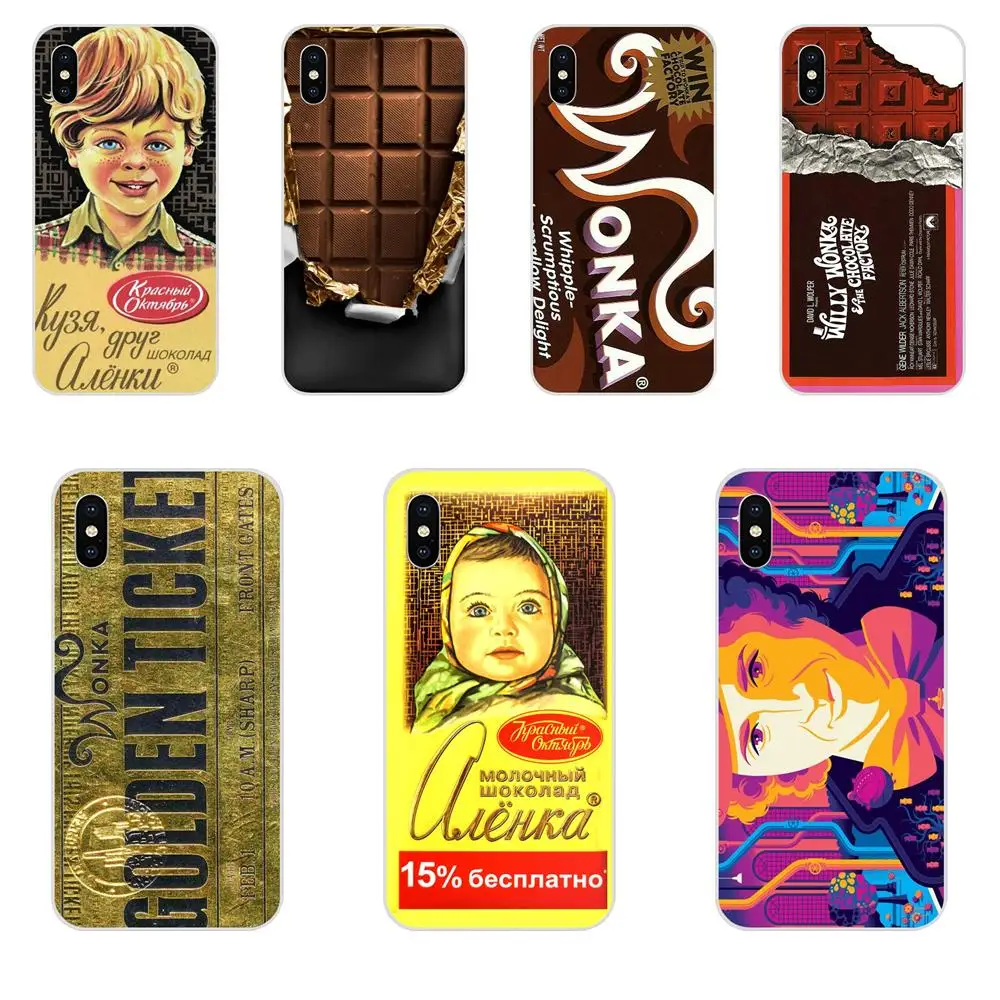 

Alenka Bar Wonka Chocolate Pretty TPU Luxury For Huawei Honor 4C 5A 5C 5X 6 6A 6X 7 7A 7C 7X 8 8C 8S 9 10 10i 20 20i Lite Pro