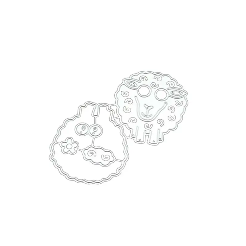 

DIY Metal Cutting Dies Sheep Shape Stencil Scrapbooking Album Paper Card Decor