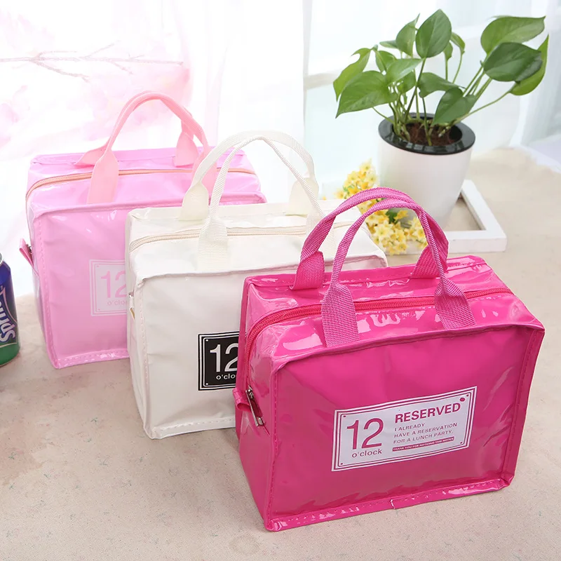 Сумка для ланча из искусственной кожи, пакет для льда, термо сумка для детской бутылочки для женщин, Детские ланчбэги, сумка-холодильник изоляция коробочки для обеда, сумка