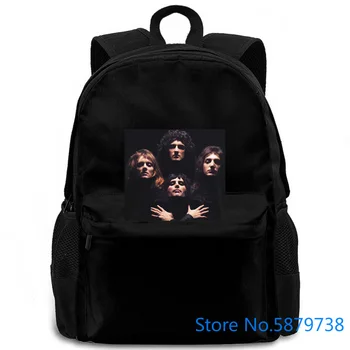 

Queen Bohemian Rhapsody Freddie Mercury The Legend Latest women men backpack laptop travel school adult student