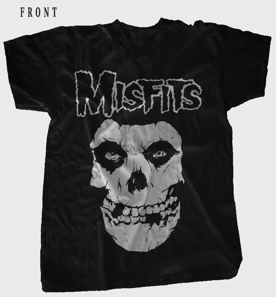 Футболка MISFITS в стиле панк рок-хоррор самхаин размеры от S до 7XL | Мужская одежда