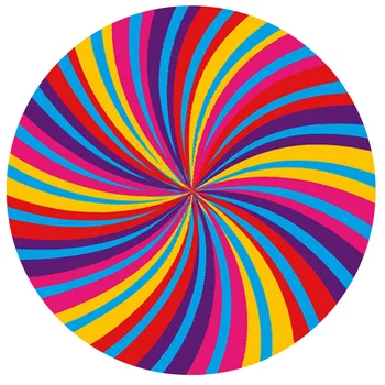 

Colorful paper windmill jigsaw puzzle round decompression toys