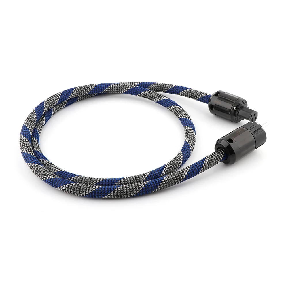 Preffair HI End EU AC Power Cable EUPlug Power Cord Audiophile Power Cable CD Tube amplifer headphone