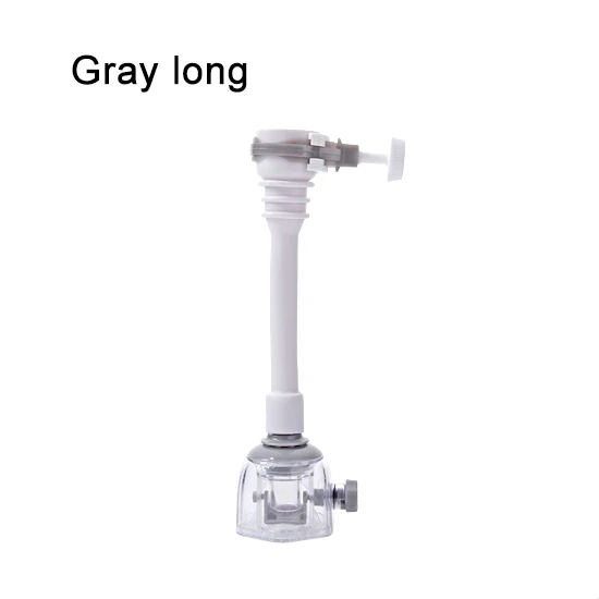 Gray long 2 режима 360 Вращающийся Bubbler водосберегающий сопло высокого давления фильтр кран адаптер кран расширитель ванная комната кухонные аксессуары - Цвет: Gray long