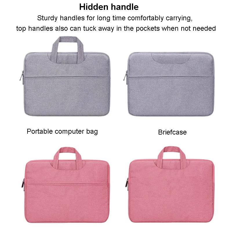Jenyd сумка для ноутбука для мужчин и женщин подходит для 15,6 дюймового ноутбука, водонепроницаемый портфель для ноутбука сумка для переноски Чехол