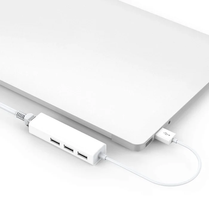 USB 2,0 к RJ45 концентратор 100 м Ethernet адаптер Сетевая карта USB Lan для ноутбука Macbook WIF66