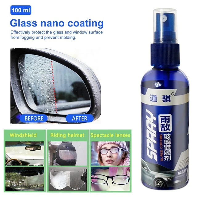 Agent Anti-buée pour automobile, revêtement hydrophobe pour vitres de  voiture, nettoyant pour vitres, Spray hydrophobe