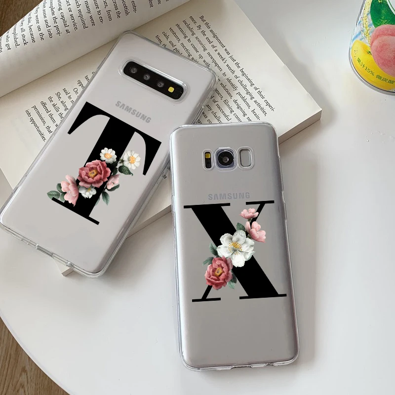 Мягкий чехол из ТПУ с именем для Samsung Galaxy A70 A80 A750 A51 A71 A91 A30 A50 A10 A6 A8 A8plus | Мобильные