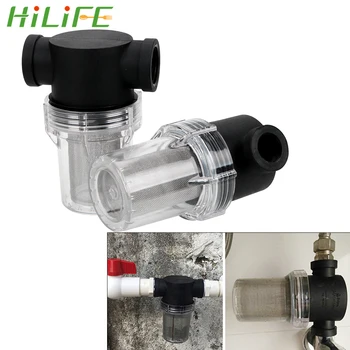 

HILIFE 1Pcs Irrigation High Flow Inline Mesh Strainer Pipeline Filter Water Pump Filter Garden Interface Strainer