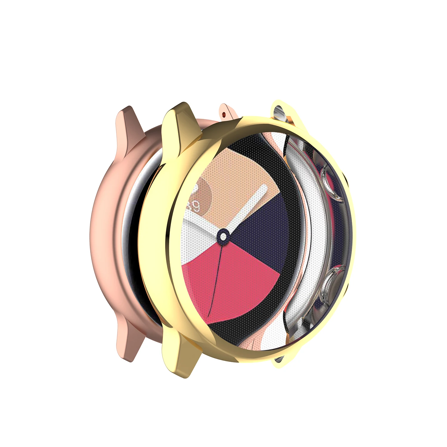 Ультратонкий прозрачный защитный чехол из ТПУ для samsung Galaxy Watch Active SM-R500 мягкая защитная крышка оболочка полная защитная рамка