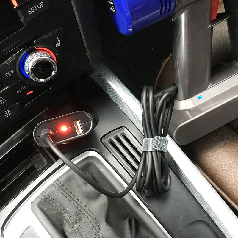 

High Quality Car Charger Durable Power For Dyson V6 V8 DC59 DC62 Vacuum 35W DC 12-24V 1Pcs
