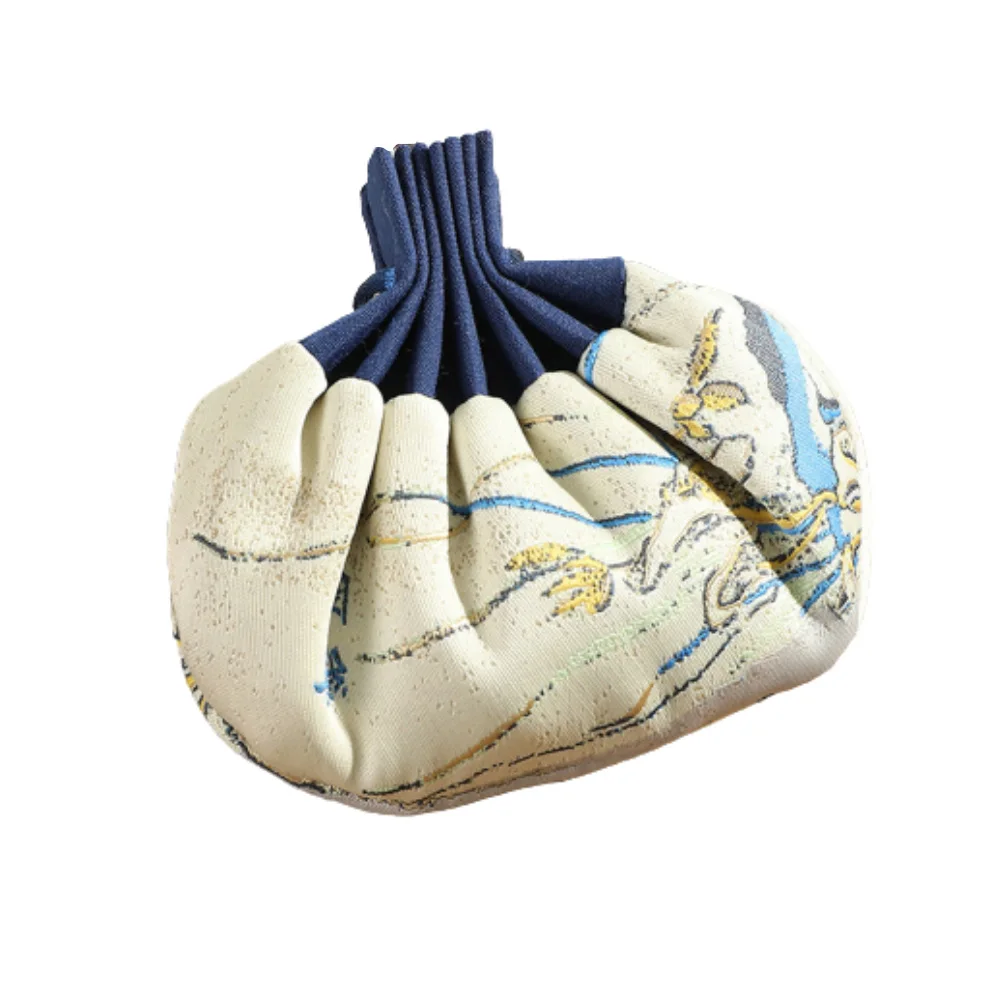 Silk Embroidery Jewelry Gift Storage Pouch Bag Drawstring Embroidered Incense Bag Coin Lucky Brocade Small Cloth