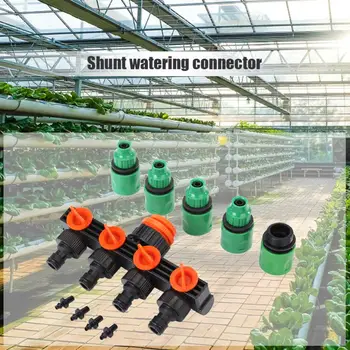 

4 Way Tap Garden Tap Irrigation Valve with Sufficient Durability and Ruggedness Hose Pipe Splitter Gardening Irrigation