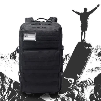 

Backpack Practical Durable 40L 800D Waterproof Encrypted Oxford Cloth Field Survival Drawstring Outdoors Camping Bag Waist