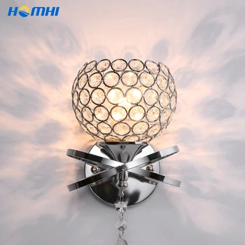 

Creative Decoration bathroom light crystal wall lamp for Living Room wall light for home led indoor art deco stair wandlamp