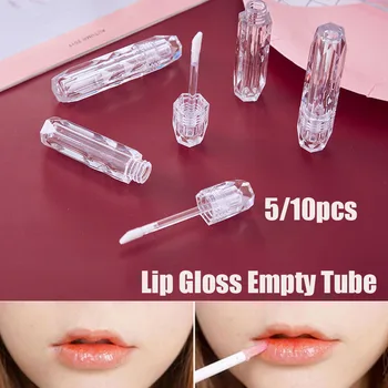 

2ml Clear Plastic Lip Gloss Empty Tube Cosmetic Lip Gloss Container Packaging DIY Lip Gloss Containers Bottle Makeup Organizer