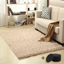 Скандинавские домашние Нескользящие ковры, супер мягкие удобные ковры из искусственного меха для современной гостиной, спальни, дивана