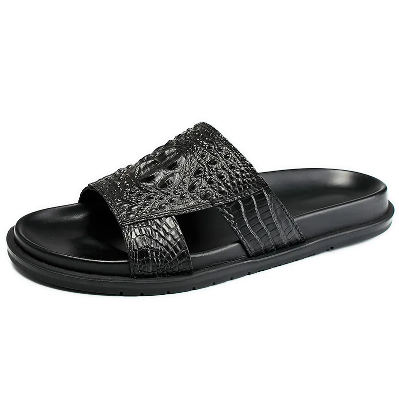 mens crocodile slippers