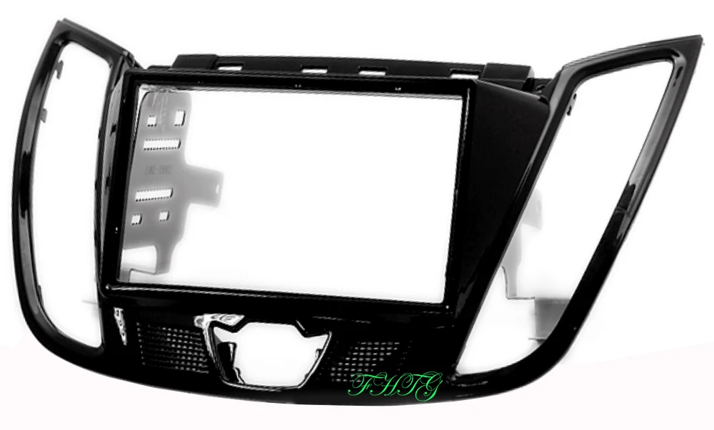 Fasxia Car Audio Frame Radio Fascia gps navigation fascia panel is suitable for 2011 FORD C MAX/ 2013 Kuga 2DIN (UV BLACK) | Автомобили и