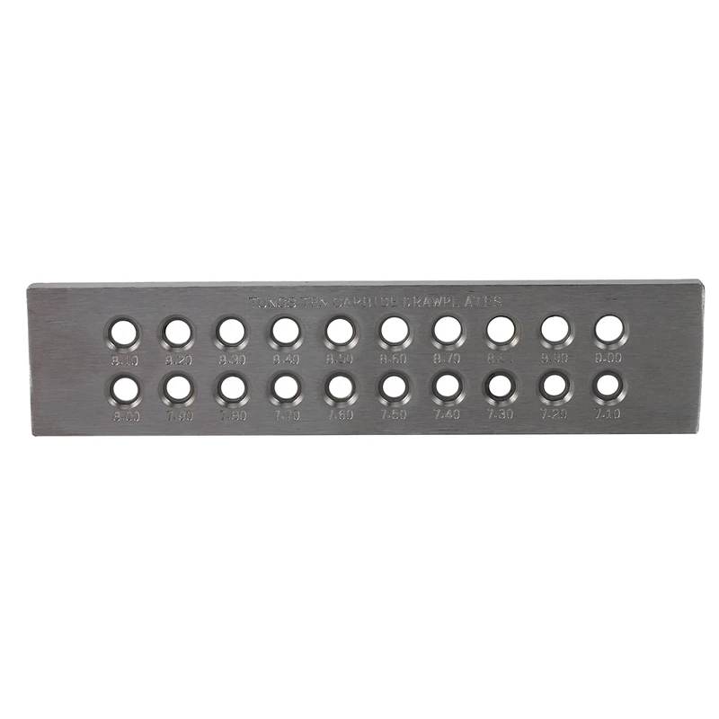 

Tungsten Carbide Wire Drawplate for Jewelry Making Round Shape Drawplate, Jewelry Tool 7.10-9.00mm