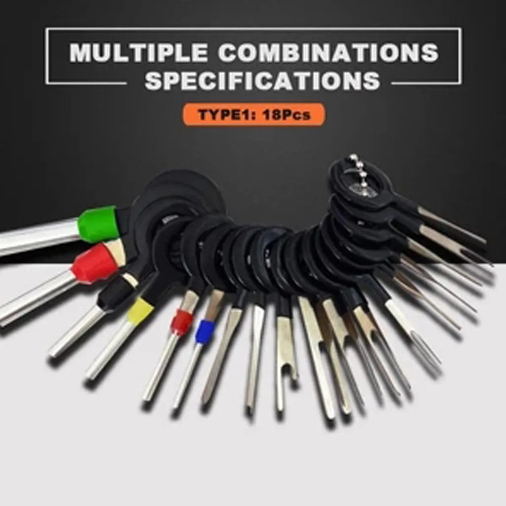 

26/36PC Automotive Car Plug Terminal Remove Tool Car Electrical Wiring Crimp Connector Pin Repair Tool Extractor Kit Accessories