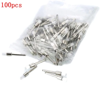 

Stain Removal Polisher Dental Lab Product 100pcs/set Dental Prophylaxis Polishing Brushes Flat Tapered Teeth