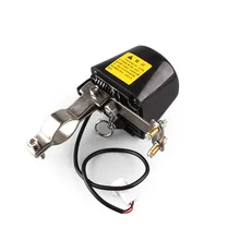 1/" 3/4" Газовый Манипулятор Электрический клапан переключатель для газа/воды отключения клапан-бабочка 12V 1A