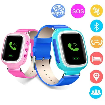 

2020 New Fashion Children's Smart Watch LBS History Tracking Positioning SOS Help Mobile Phone Safety Distance Setting for Kids