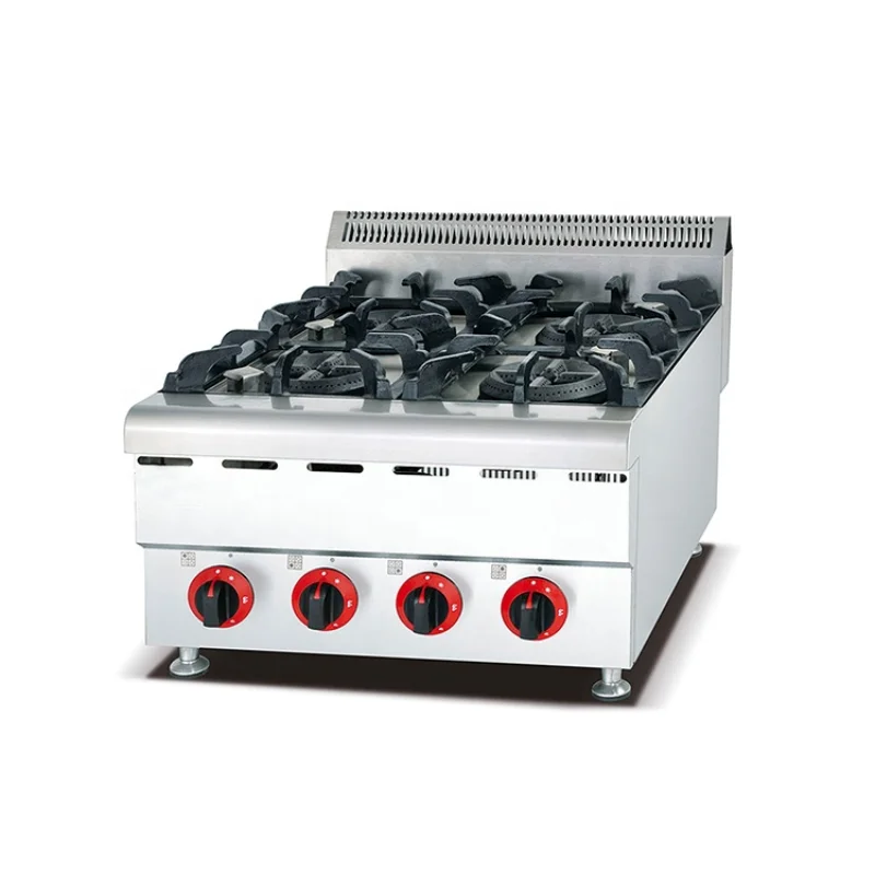 4 burner gas stove table top