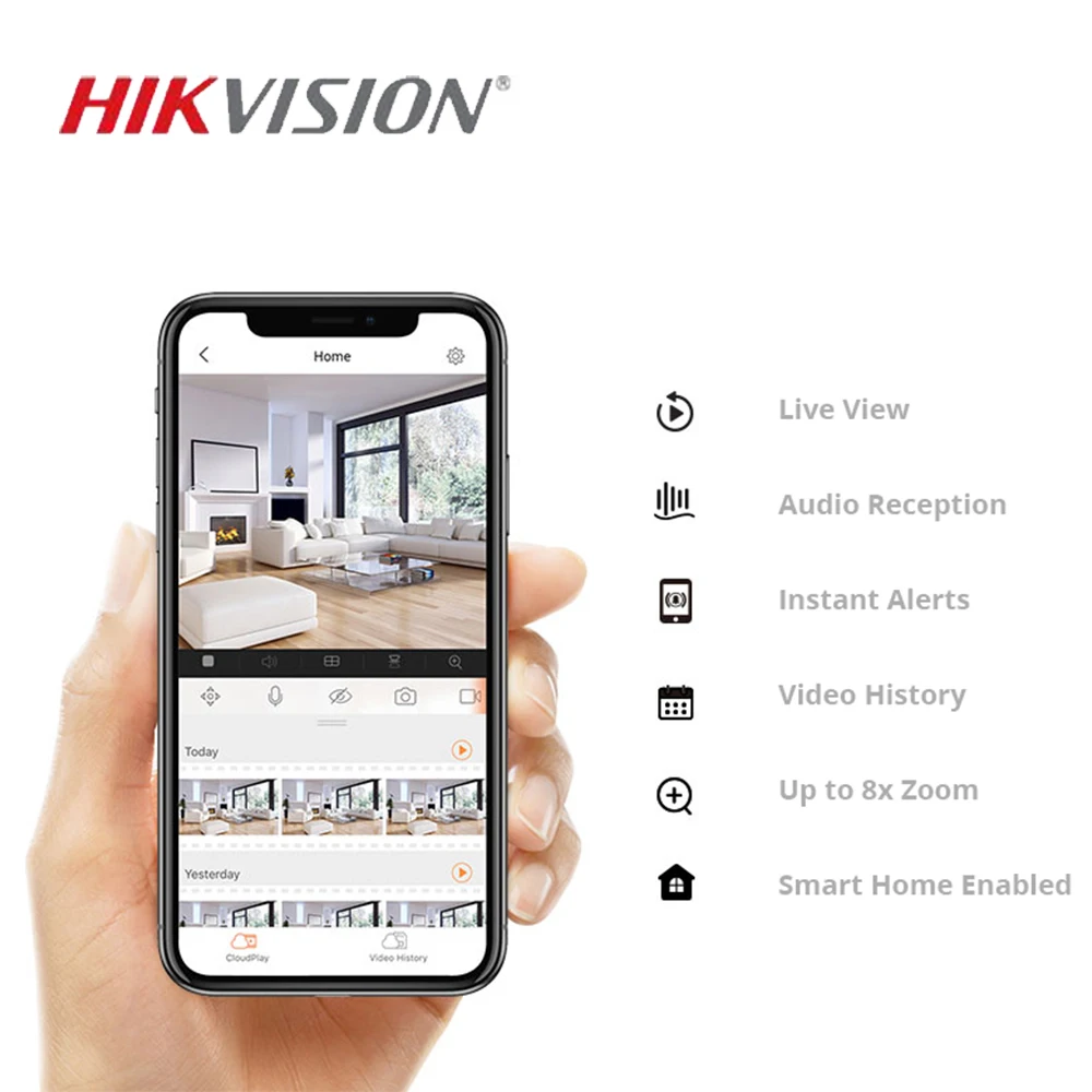 HIKVISION C6CN EZVIZ камера видеонаблюдения wifi ip camera 360 HD 1080P Крытый PIR облако беспроводной