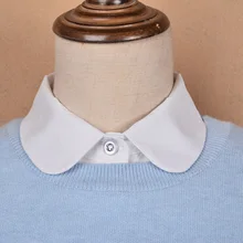 Имитация воротника; съемные воротники для девочек; Искусственная полурубашка с имитацией воротника