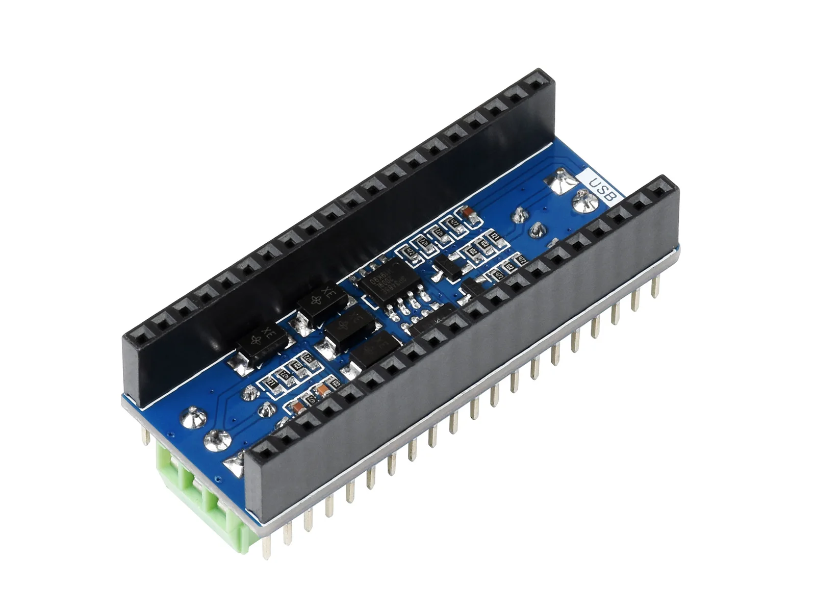 Modulo Rs485 A 2 Canali Waveshare Per Raspberry Pi Pico, Ricetrasmettitore Sp3485, Uart A Rs485, Intestazione Standard Pi Pico