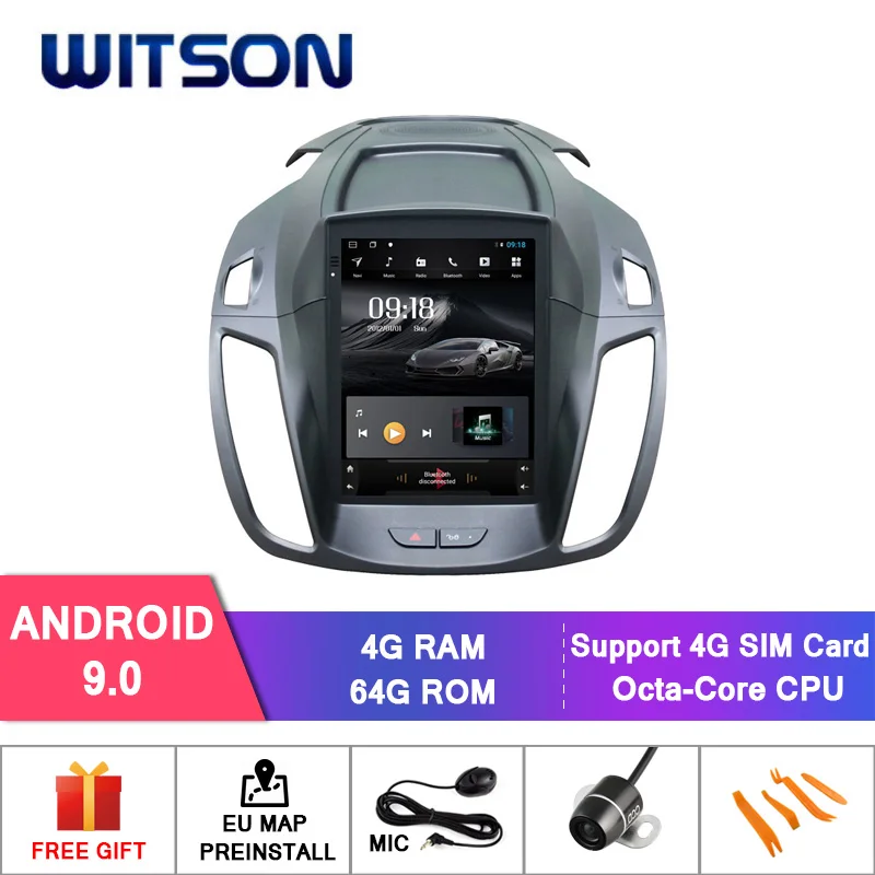 

WITSON Vertical Screen Android car dvd with GPS for For FORD KUGA LOW 2013-2018 VERISON car radio dvd gps car audio player