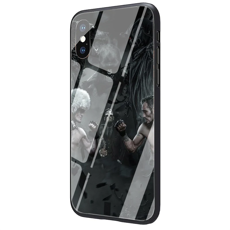 G6 EWAU UFC Conor Mcgregor чехол из закаленного стекла для телефона для iphone 5 5s SE 6 6s 7 8 plus X XR XS 11 pro Max - Цвет: G6