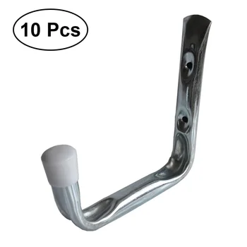 

10pcs Sturdy Heavy Duty Electroplating Screw-in Jumbo Arm Storage Hook Garage Storage Utility Hook