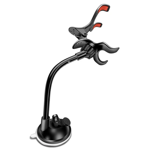 Car Holder Flexible 360 Degree Rotation windshied Car Mount Mobile Phone Holder For Cellphone Car Phone Holder Support GPS