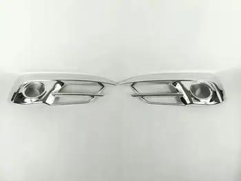 

2Pcs ABS Chrome Fog Light Cover Trim Front Fog Light Lamp Cover Car Styling Fit For Honda Civic 10th 2016