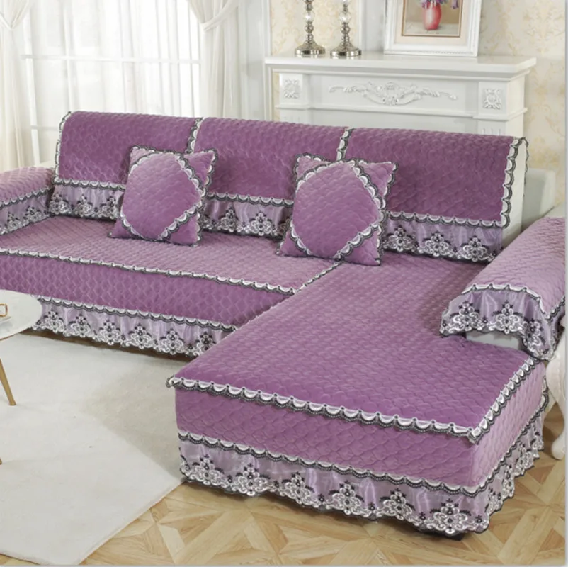 Разные размеры, простой дизайн, чехол для дивана, 4 цвета, твердая диванная подушка для гостиной,, S-61 - Цвет: purple