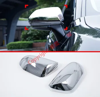 

ABS Chrome Car Accessories Side Mirror Cover Trim Rear View Cap Overlay Molding Garnish For Toyota Camry MK8 2018 2019