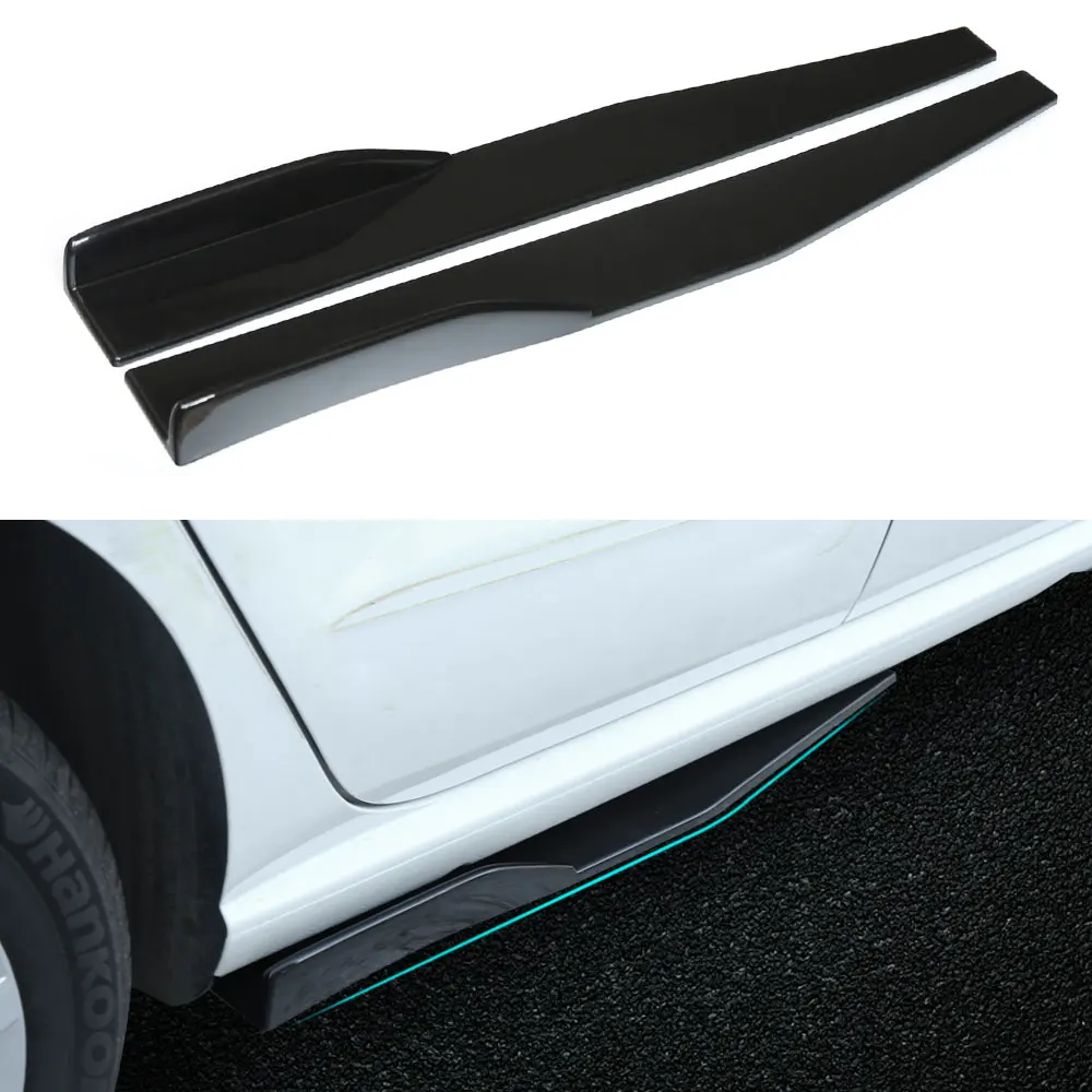 

Car Universal Side Skirt Rocker Splitters Winglet Wings Diffuser Professional Auto Car Accessories New