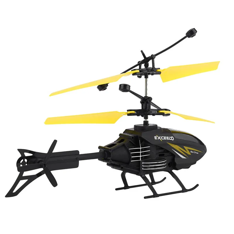 Mini RC Infraed Induction Helicopter Aircraft Flashing Light Toys mini drone Christmas Gift #4D20 (23)