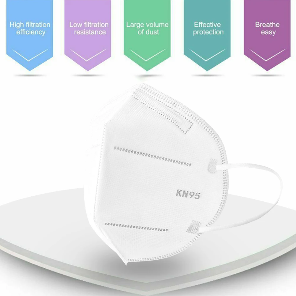 

5/10/50pcs Disposable Face Masks for Coronavirus Clear Viruses 3 Layers Anti-Dust Medical Earloop Antibacterial Mouth Covers