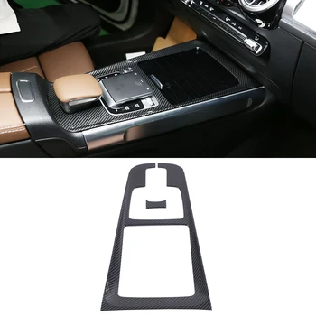 

Fit for Mercedes-Benz GLB-Class X247 2019 2020 Car Accessories ABS Front Center Console Shifter Cover Trim 2pcs