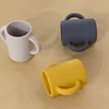 Baby Drinking Cup BPA Free Soft Silicone Double Handle Liquid Feed Gargle Mug Learning Feeding Cups Newborn Accessories 3