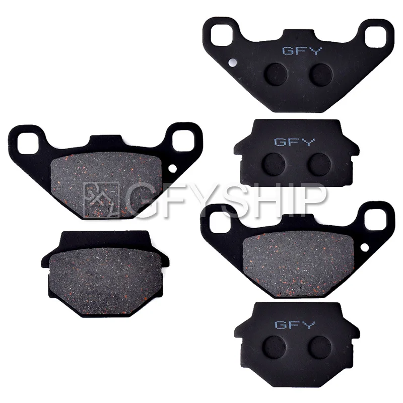 Для QUADZILLA 300e XLC Stinger 2007 2008 мотоциклетные Передние Задние тормозные колодки тормозные диски