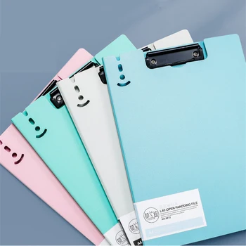 

A4 Paper Multifunction Writing Clip Office Stationery Plastic Clipboard With Storage Student Writing Pad Storage Learn Supplies